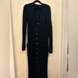 J.crew xxs sweater dress black